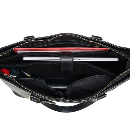 Chabo Bags Business Bag/Leren Werk Tas 17.3 Inch