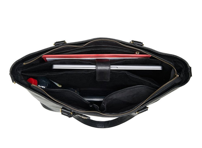 Chabo Bags Business Bag/Leren Werk Tas 17.3 Inch
