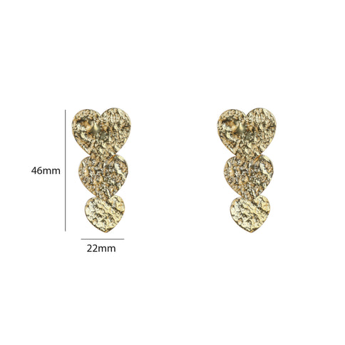 Day & Eve by Go Dutch Label 3 Hammered Hearts