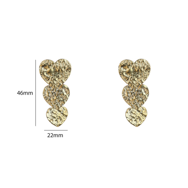 Day & Eve by Go Dutch Label 3 Hammered Hearts
