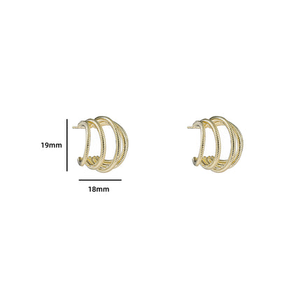 Day & Eve by Go Dutch Label 5 Way Hoops