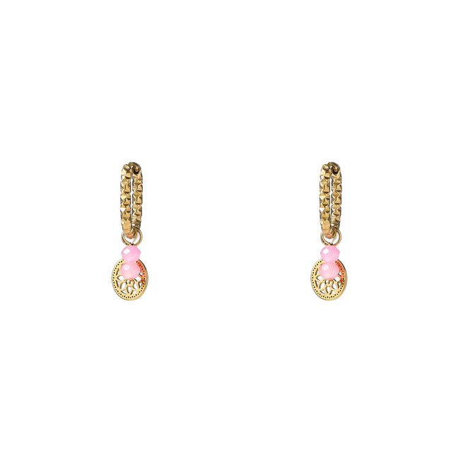 Day & Eve by Go Dutch Label Beaded Coin Hoops
