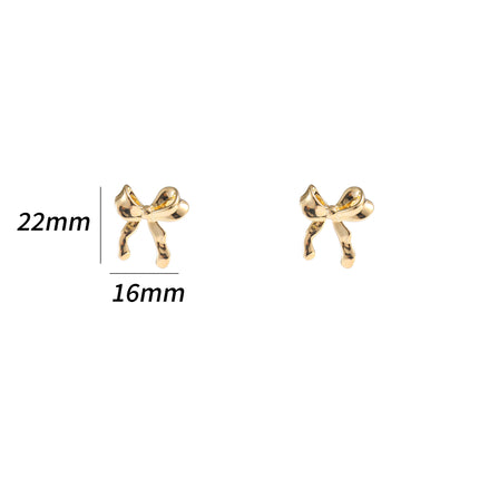 Day & Eve by Go Dutch Label Bow Studs