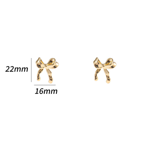 Day & Eve by Go Dutch Label Bow Studs