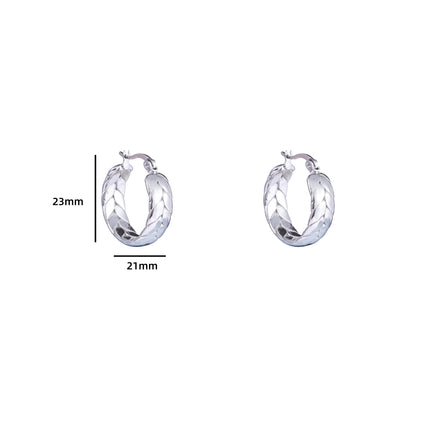 Day & Eve by Go Dutch Label Braided Hoops