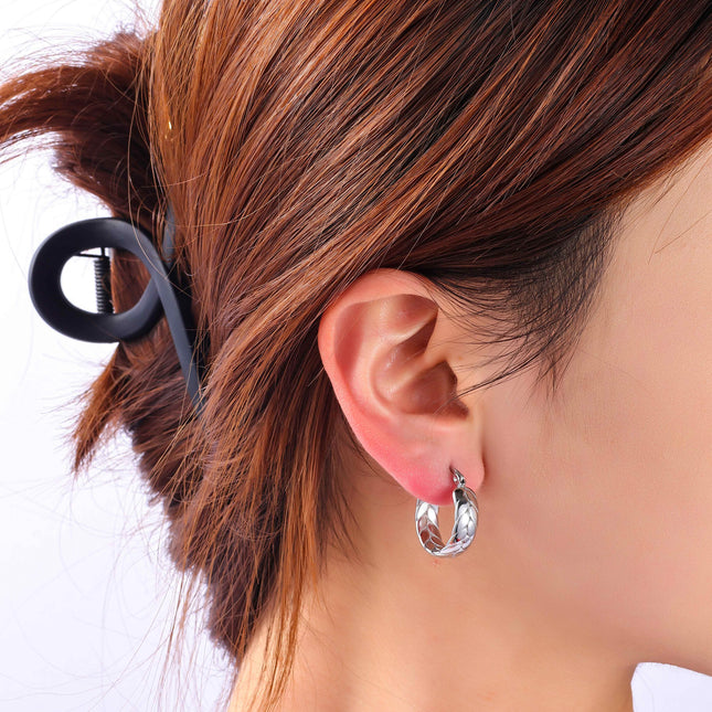 Day & Eve by Go Dutch Label Braided Hoops