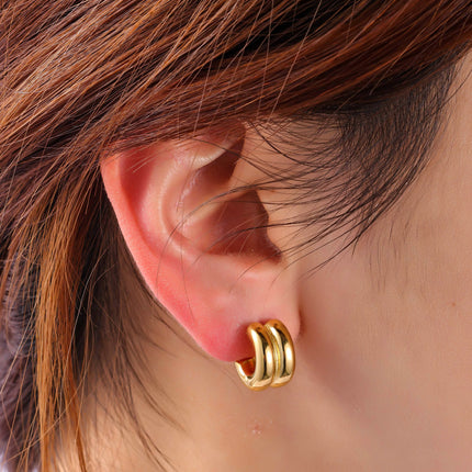 Day & Eve by Go Dutch Label Chunky Hoops