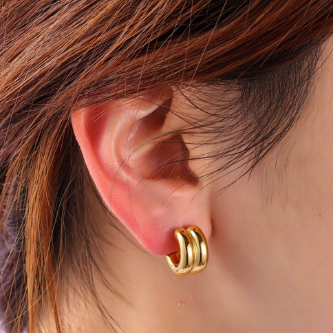 Day & Eve by Go Dutch Label Chunky Hoops