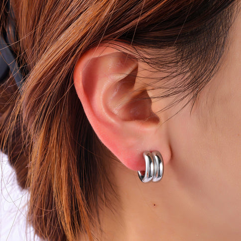 Day & Eve by Go Dutch Label Chunky Hoops