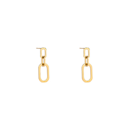 Day & Eve by Go Dutch Label Classic Link Earrings