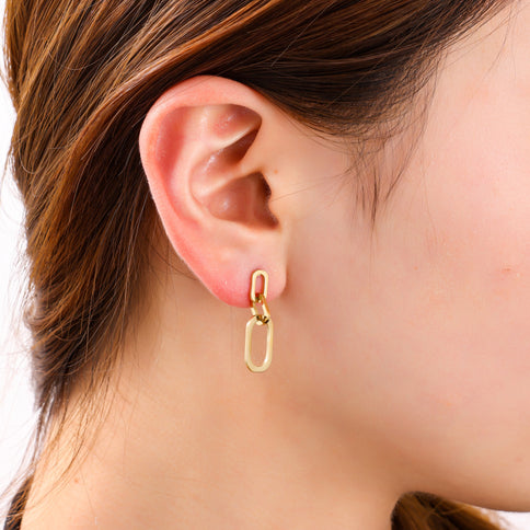 Day & Eve by Go Dutch Label Classic Link Earrings