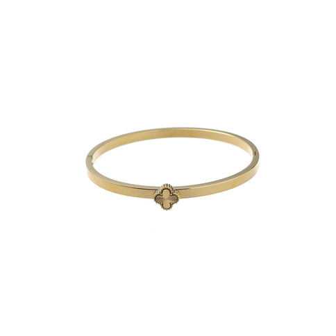 Day & Eve by Go Dutch Label Clover Bangle