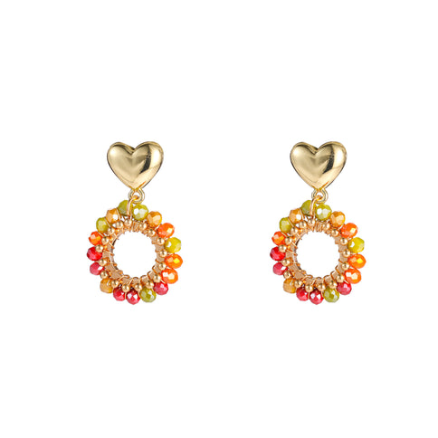 Day & Eve by Go Dutch Label Cute Heart Dangles