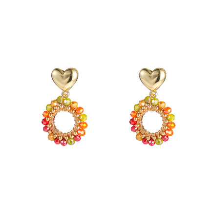 Day & Eve by Go Dutch Label Cute Heart Dangles
