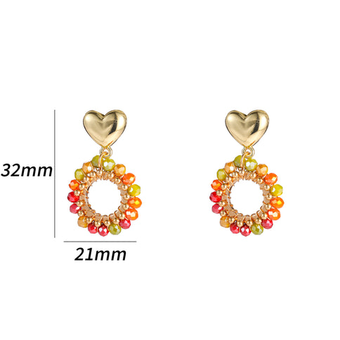 Day & Eve by Go Dutch Label Cute Heart Dangles