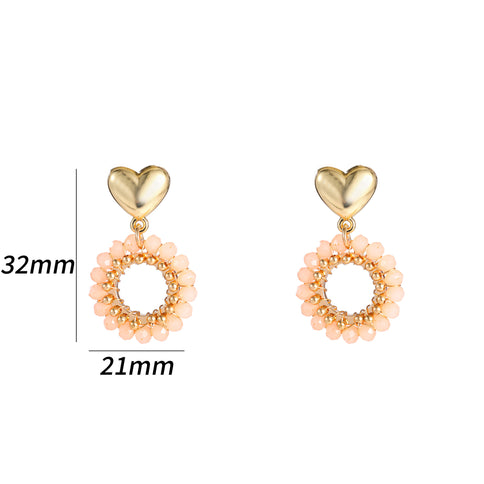 Day & Eve by Go Dutch Label Cute Heart Dangles