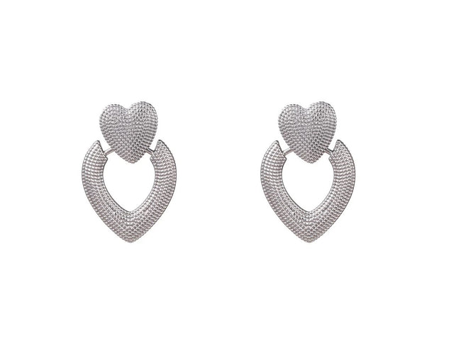 Day & Eve by Go Dutch Label Dangling Heart Earrings