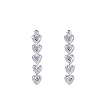 Day & Eve by Go Dutch Label Dangling Hearts Earrings