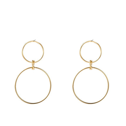 Day & Eve by Go Dutch Label Dangling Hoops