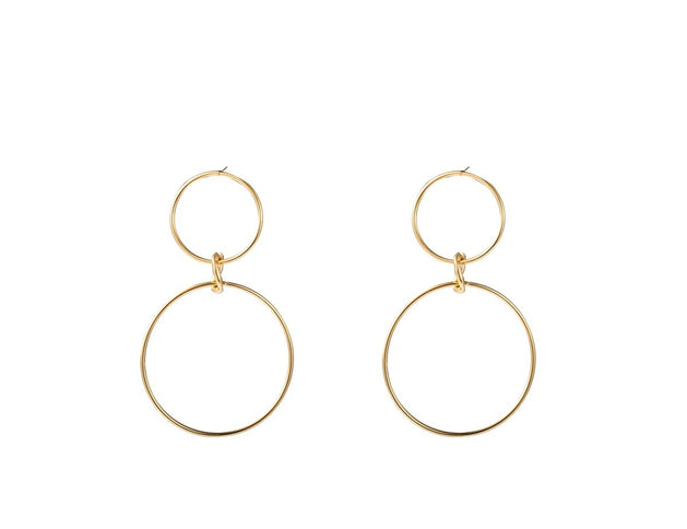 Day & Eve by Go Dutch Label Dangling Hoops