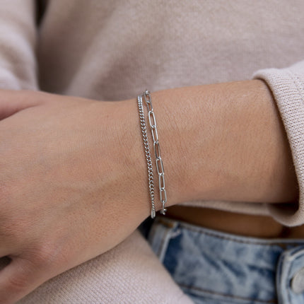 Day & Eve by Go Dutch Label Double Chain Bracelet