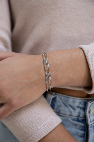 Day & Eve by Go Dutch Label Double Chain Bracelet