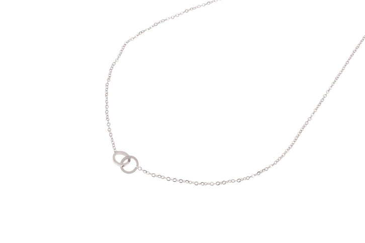 Day & Eve by Go Dutch Label Double Circle Necklace