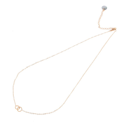 Day & Eve by Go Dutch Label Double Circle Necklace
