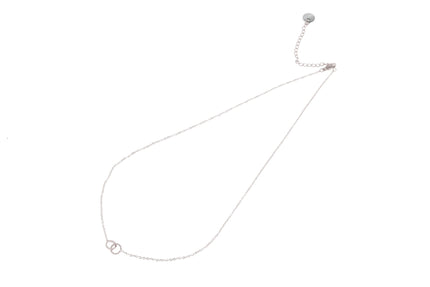 Day & Eve by Go Dutch Label Double Circle Necklace