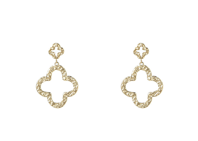 Day & Eve by Go Dutch Label Double Clover Dangle