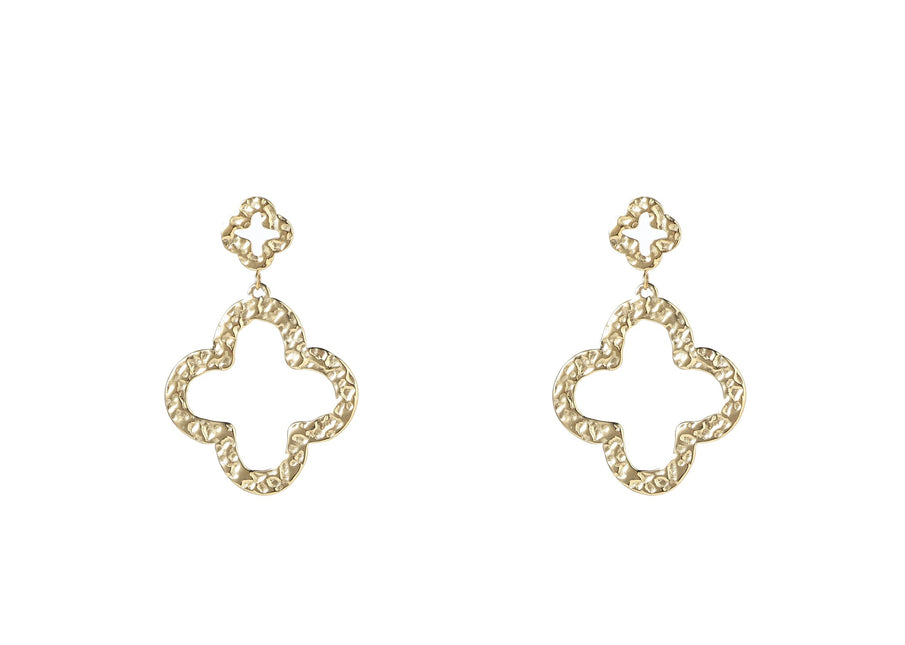Day & Eve by Go Dutch Label Double Clover Dangle