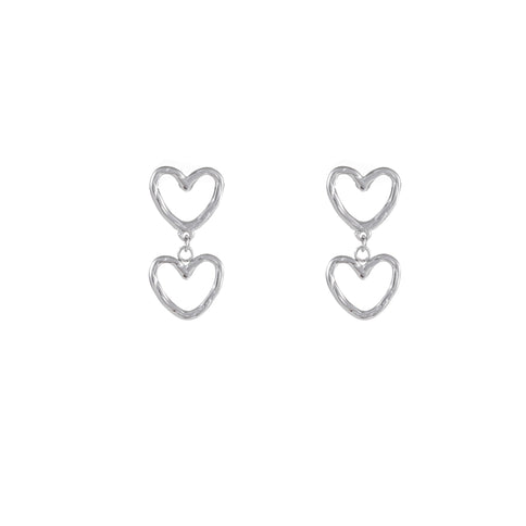 Day & Eve by Go Dutch Label Double Dangling Hearts