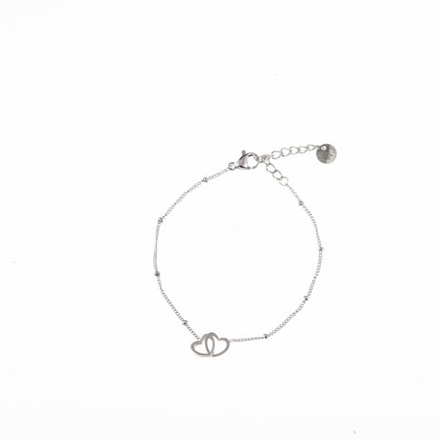 Day & Eve by Go Dutch Label Double Heart Bracelet