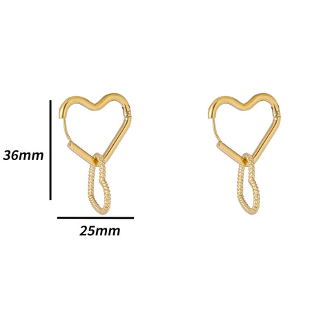 Day & Eve by Go Dutch Label Double Hoop Earrings