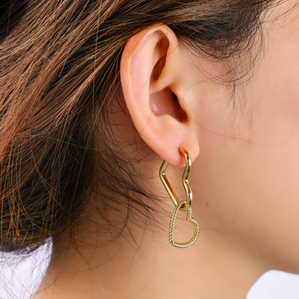 Day & Eve by Go Dutch Label Double Hoop Earrings