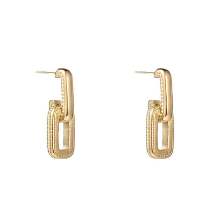 Day & Eve by Go Dutch Label Double Link Earrings