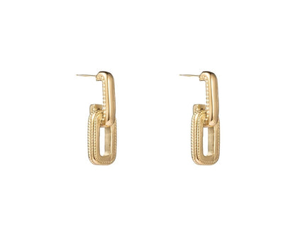 Day & Eve by Go Dutch Label Double Link Earrings