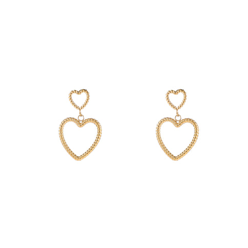 Day & Eve by Go Dutch Label Double Open Hearts