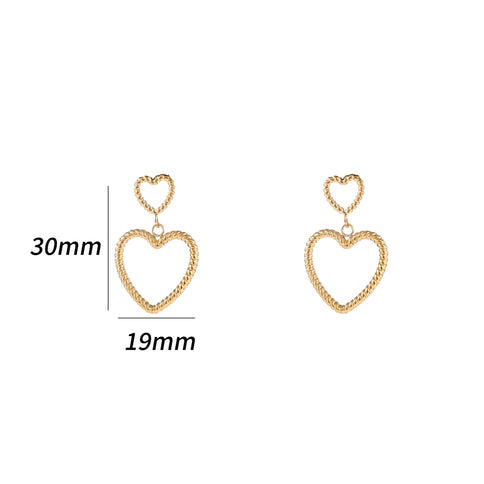 Day & Eve by Go Dutch Label Double Open Hearts