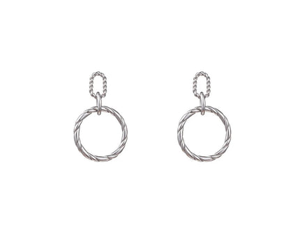 Day & Eve by Go Dutch Label Double Round Earrings