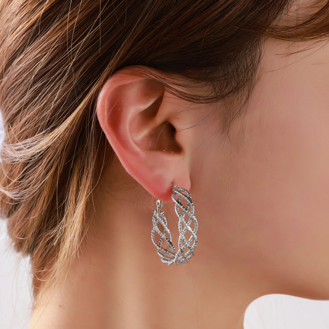 Day & Eve by Go Dutch Label Entangled Hoops