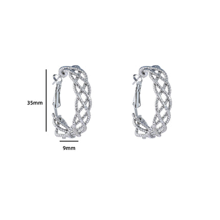 Day & Eve by Go Dutch Label Entangled Hoops