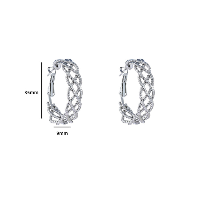 Day & Eve by Go Dutch Label Entangled Hoops