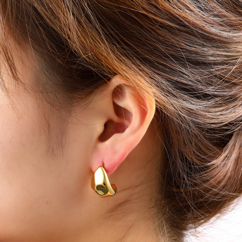 Day & Eve by Go Dutch Label Facet Drop Studs