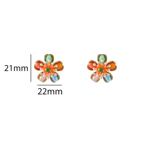 Day & Eve by Go Dutch Label Flower Studs