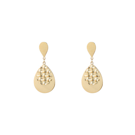 Day & Eve by Go Dutch Label Grated Drop Dangles