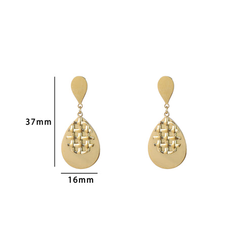 Day & Eve by Go Dutch Label Grated Drop Dangles