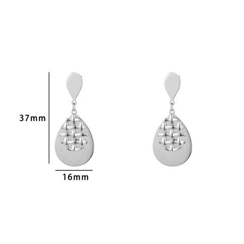 Day & Eve by Go Dutch Label Grated Drop Dangles