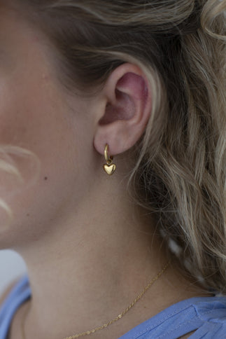 Day & Eve by Go Dutch Label Heart Hoops