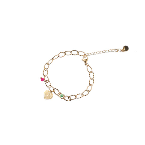 Day & Eve by Go Dutch Label Hearts & Beads Bracelet
